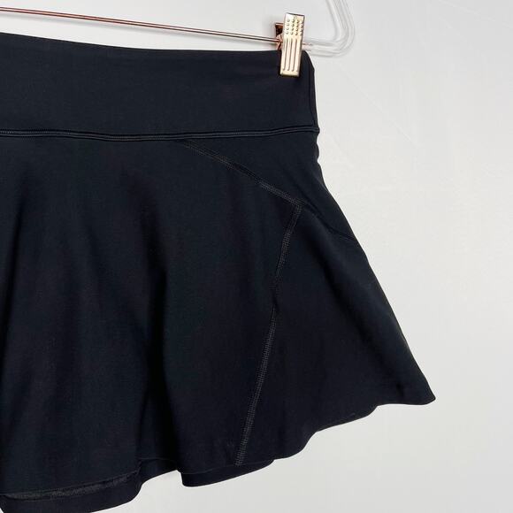 Under Armour Womens Small Black Mini Flounce Skort Athletic Liner Shorts Active - Picture 4 of 9